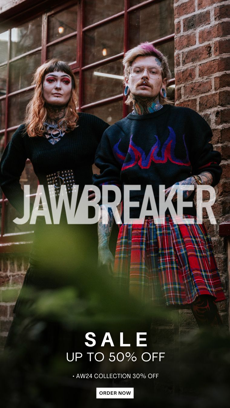 Sale | Alternative Gothic Punk Clothing | Jawbreaker